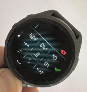 garmin Instant Keyboard