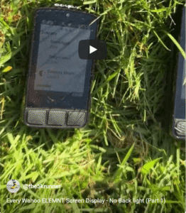 wahoo elemnt bolt roam 3 backlight test